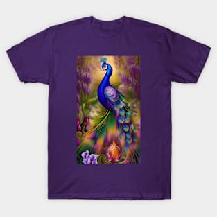 Beautiful Fantasy Peacock T-Shirt